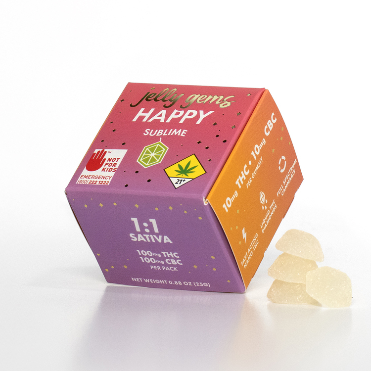 Sublime Happy (Sativa) - 200mg
