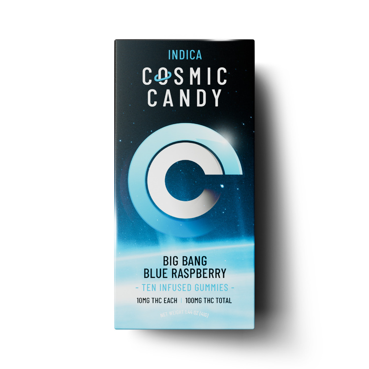 Big Bang Blue Raspberry Indica - 100mg