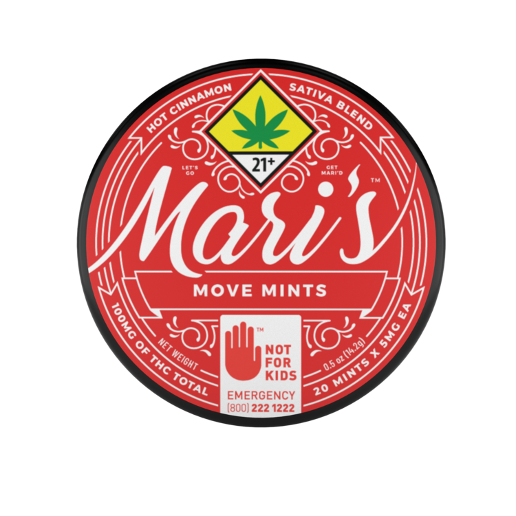 Move Sativa Hot Cinnamon - 100mg