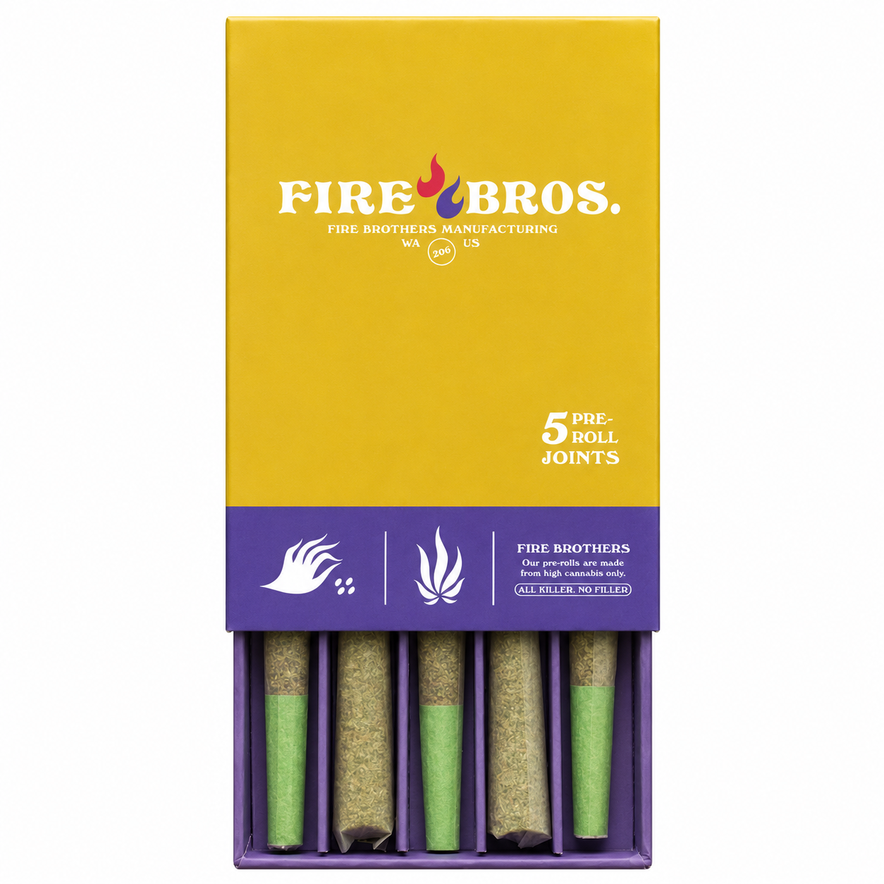 Fire Bros 5pk Nutcrackerz 2.5g
