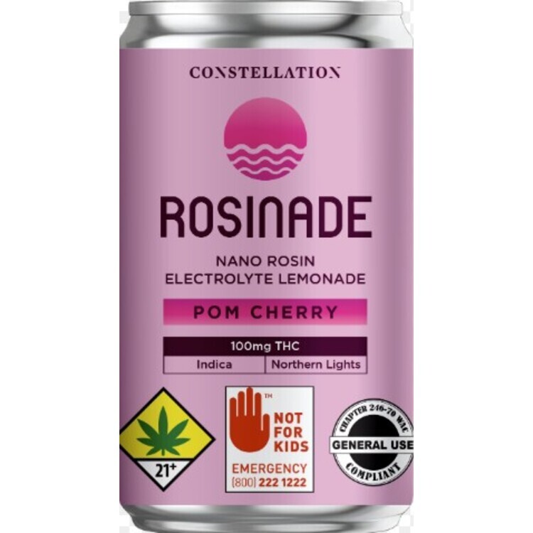 100mg Pom Cherry Rosinade Beverage Indica