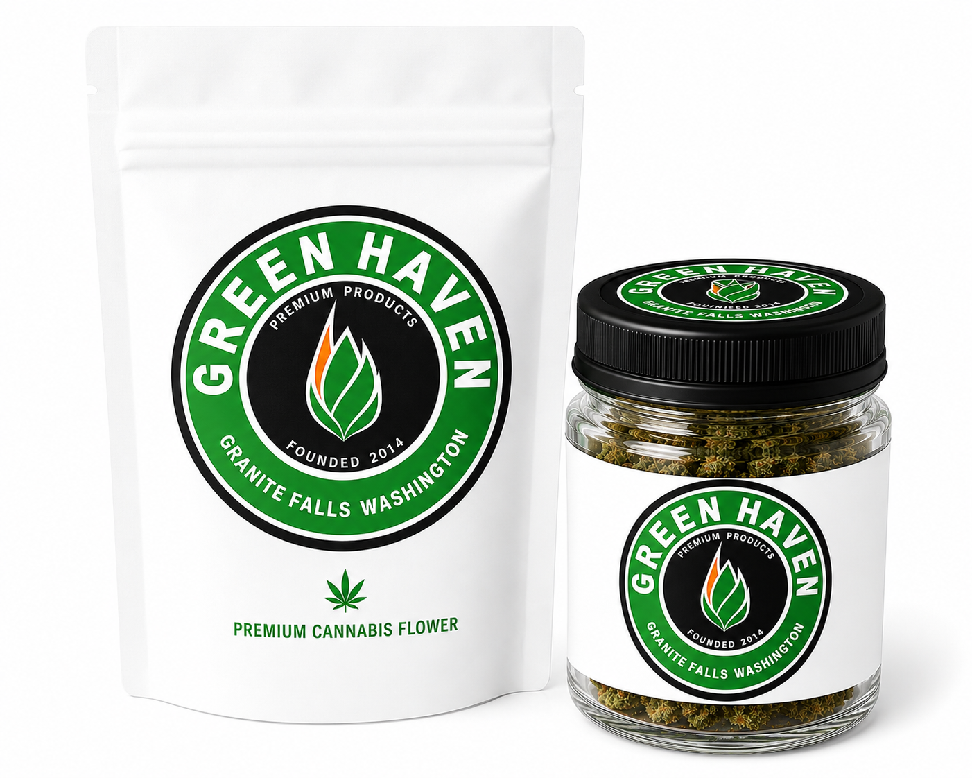 Green Haven FL Orange Push Pop 1g
