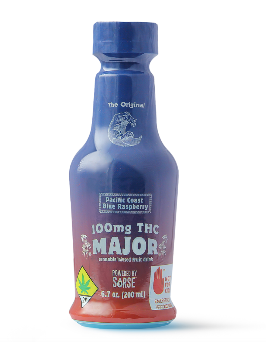 EvHerb Major Blue Raspberry 100mg