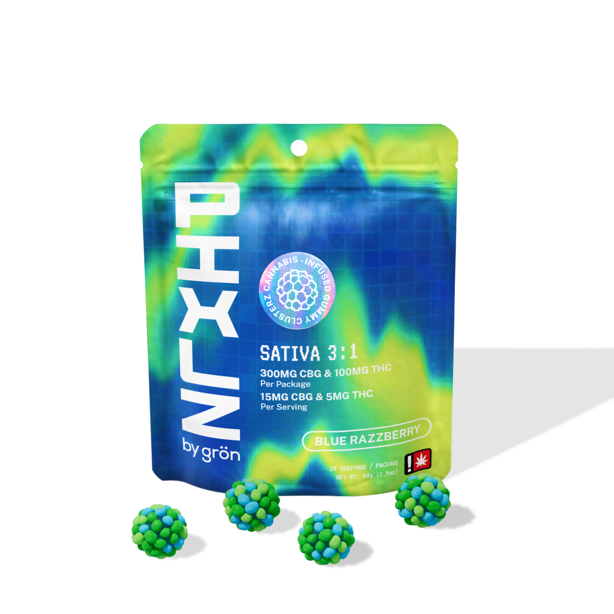 Grön: Pixlz-blue Razzberry Pixlz- - / -brx