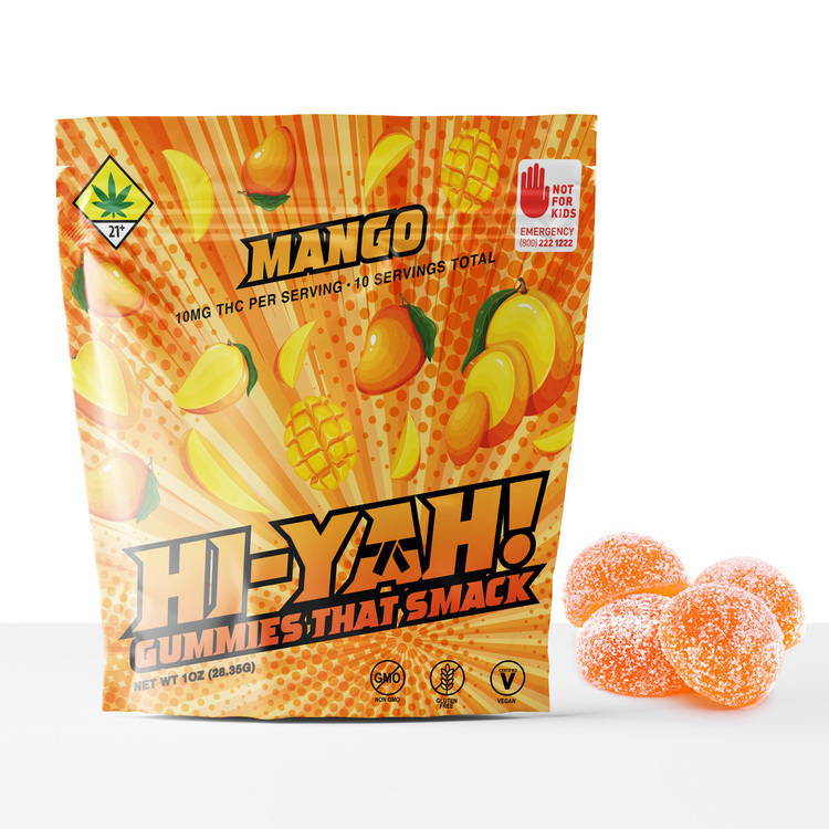 Mango - Hash Rosin Gummies 100mg