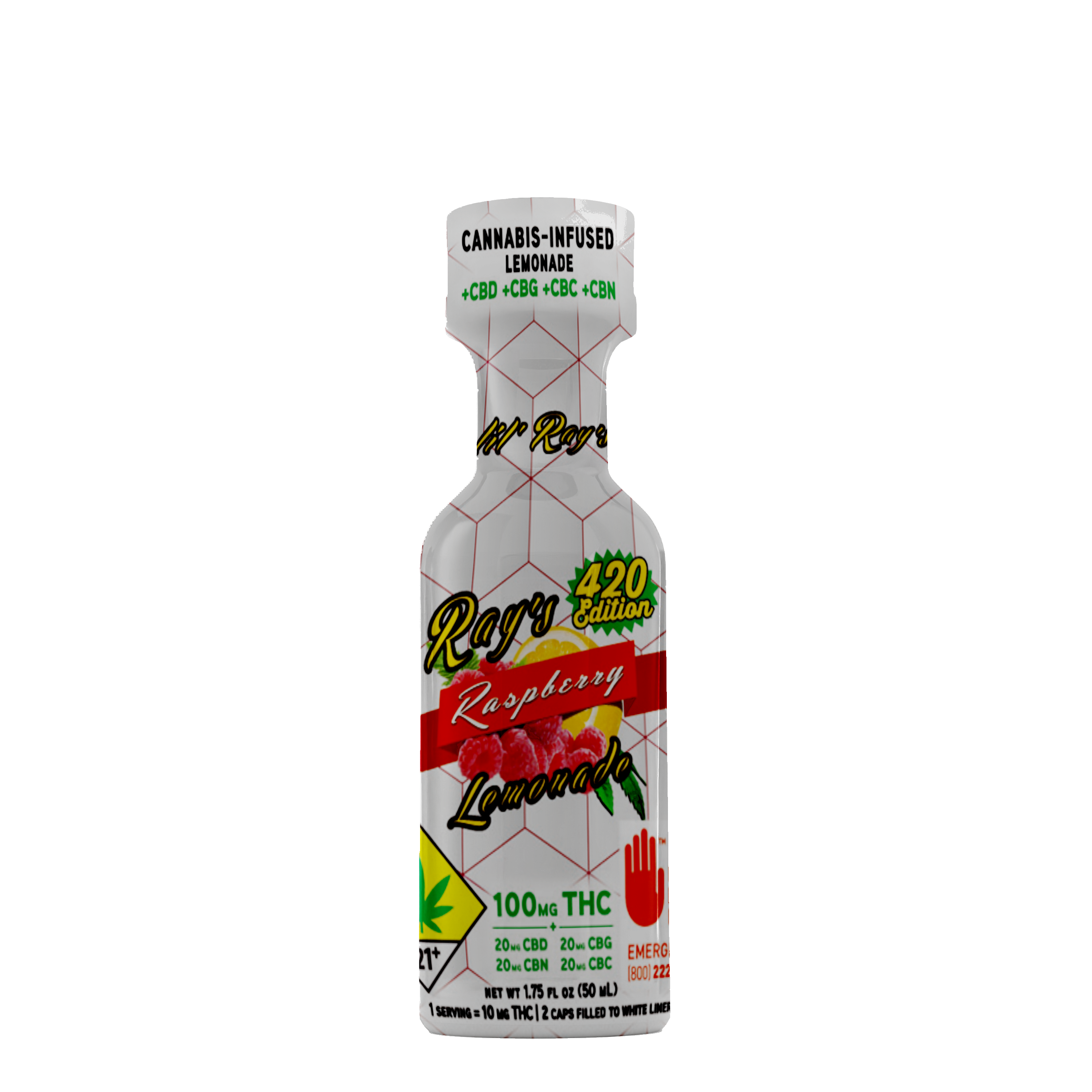 Rays Lil Rays Minor Cannabinoid Raspberry 180mg