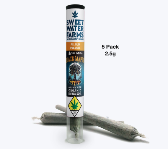 Sweetwater PR 5pk Black Maple 2.5g