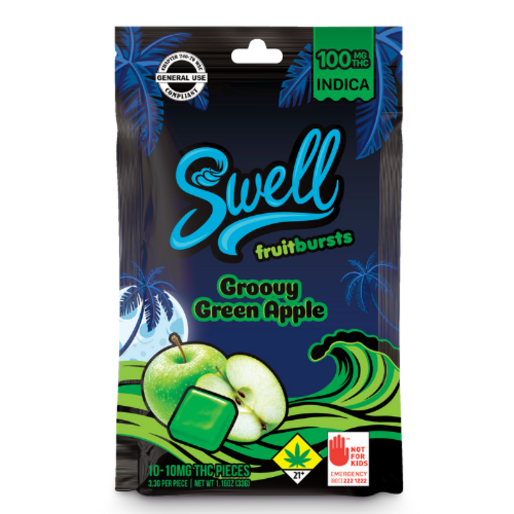 Swell Edible Indica Groovy Green Apple