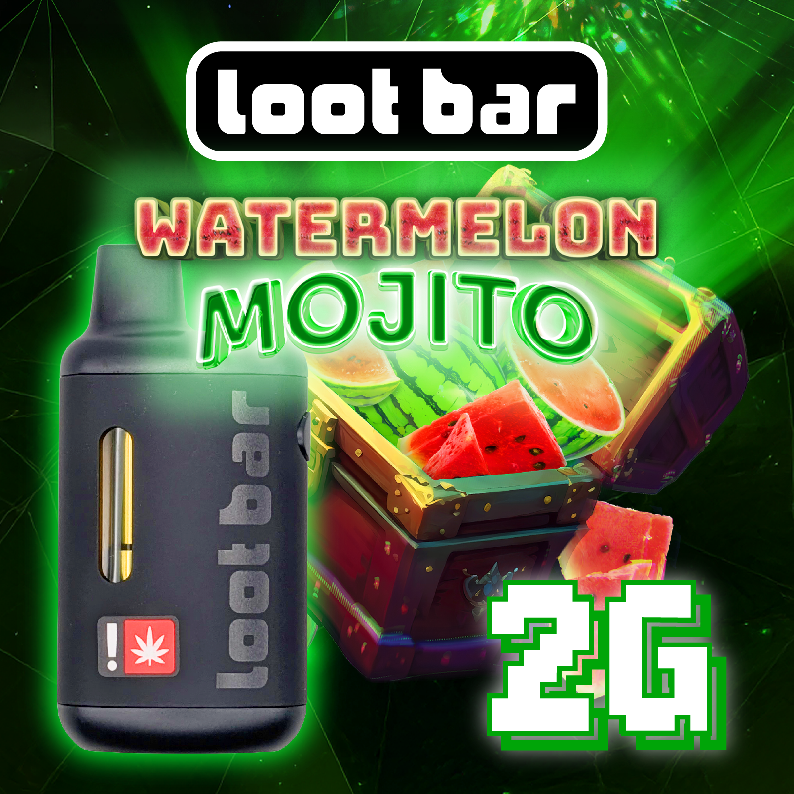 Loot Bar: Watermelon Mojito Flavored