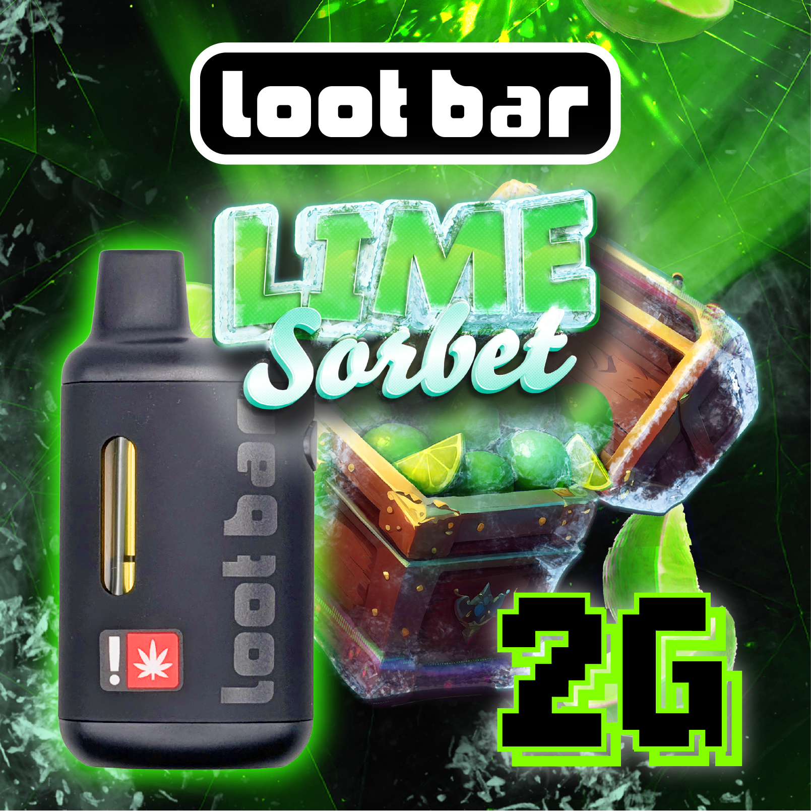 Loot Bar: Lime Sorbet