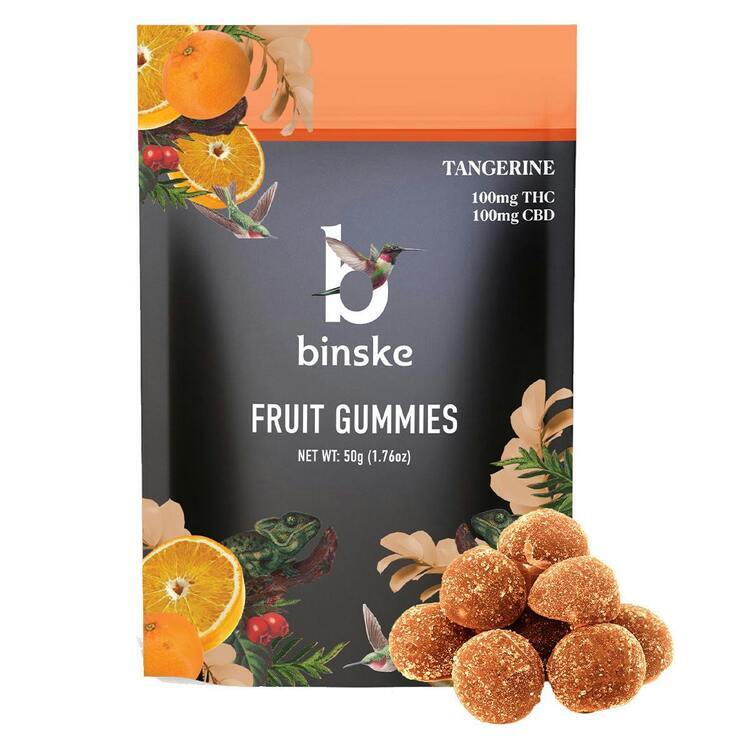 CBD 1:1 Tangerine Gummies - Gummies 100mg