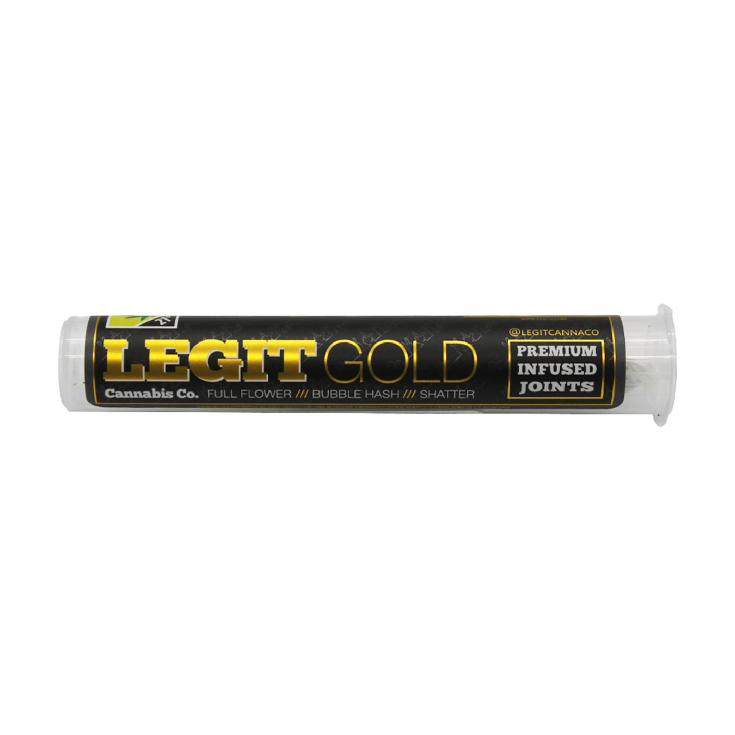 Legit Gold 1g Tangie OG Infused Joints Legit Gold Live Resin