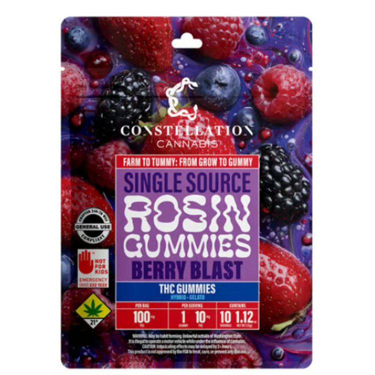 Berry Blast - Hash Gummies 100mg