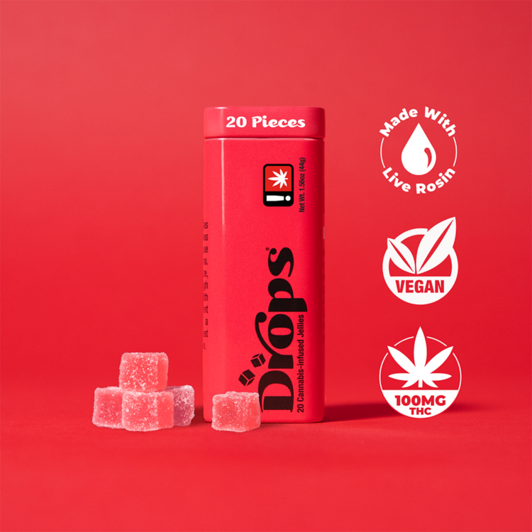 Dreamy Cherry - Rosin Gummies 100mg