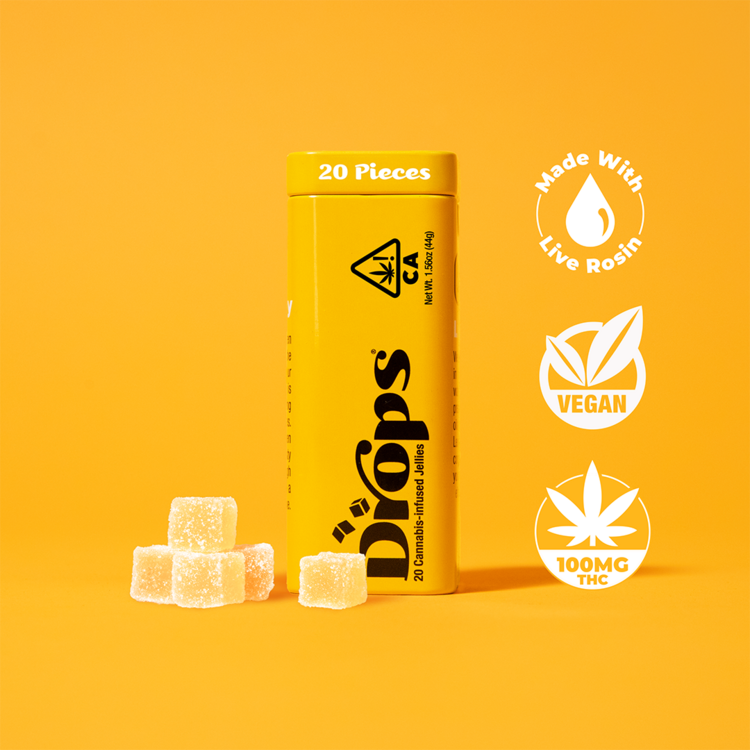 Active Lemon - Rosin Gummies 100mg