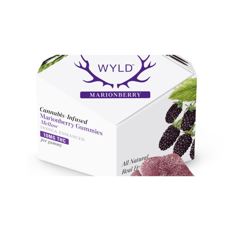 WYLD Solid Edible Marionberry 10pk@100mg
