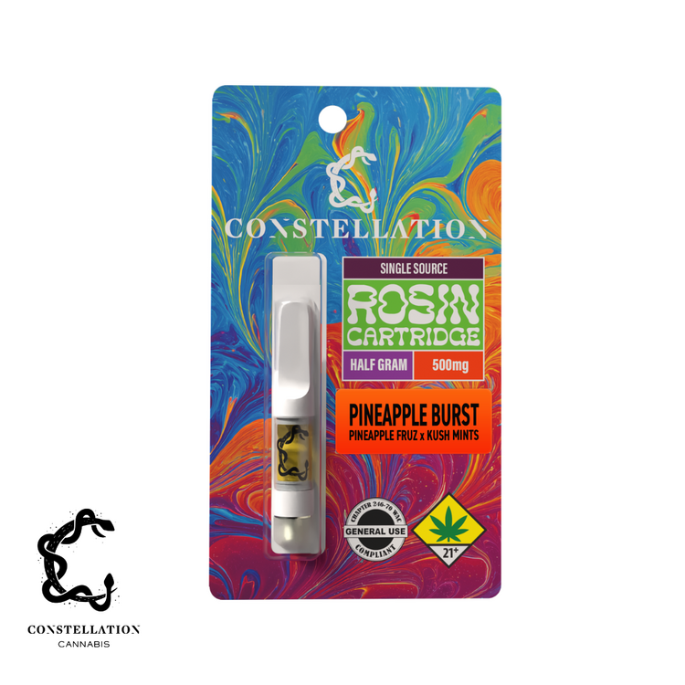 Constellation Cannabis - Rosin Vape Cart - Pie Hoe - 0.5g