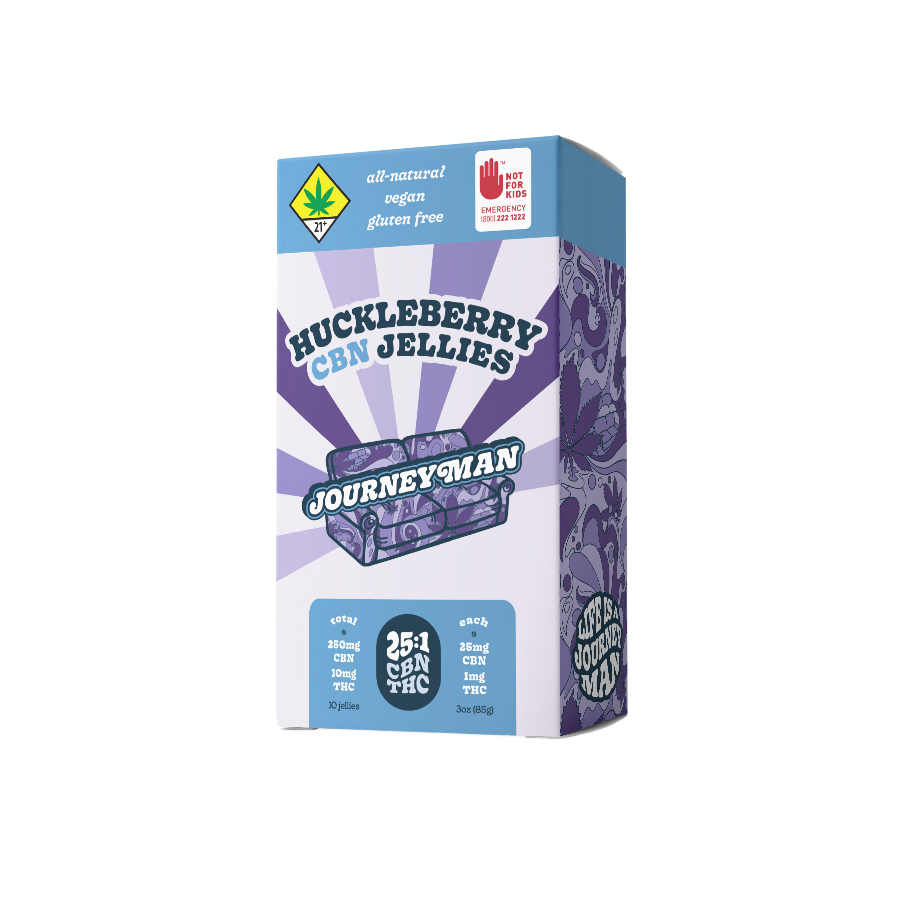 CBN Huckleberry Jellies (10mg THC