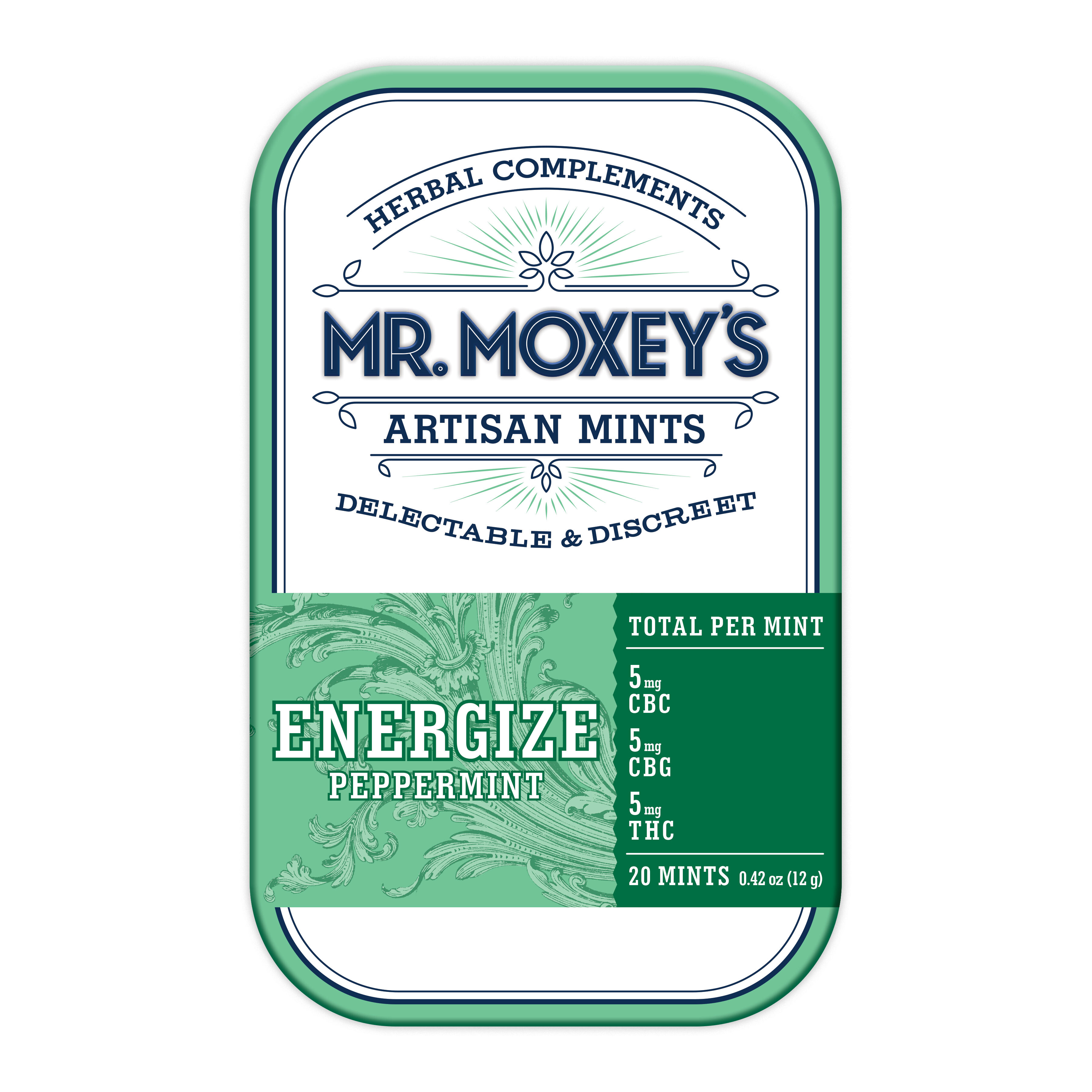 Mints 1:1:1 CBG:CBC Energize