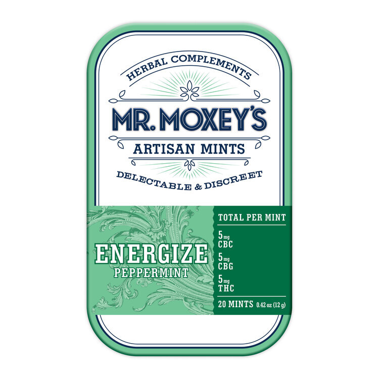 Mints Energize Peppermint/100mg/100mg 20pk