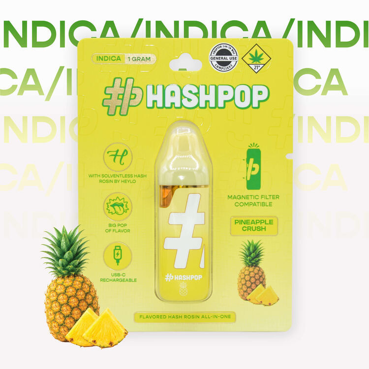Pineapple Crush - Flavored Hash Rosin Disposable