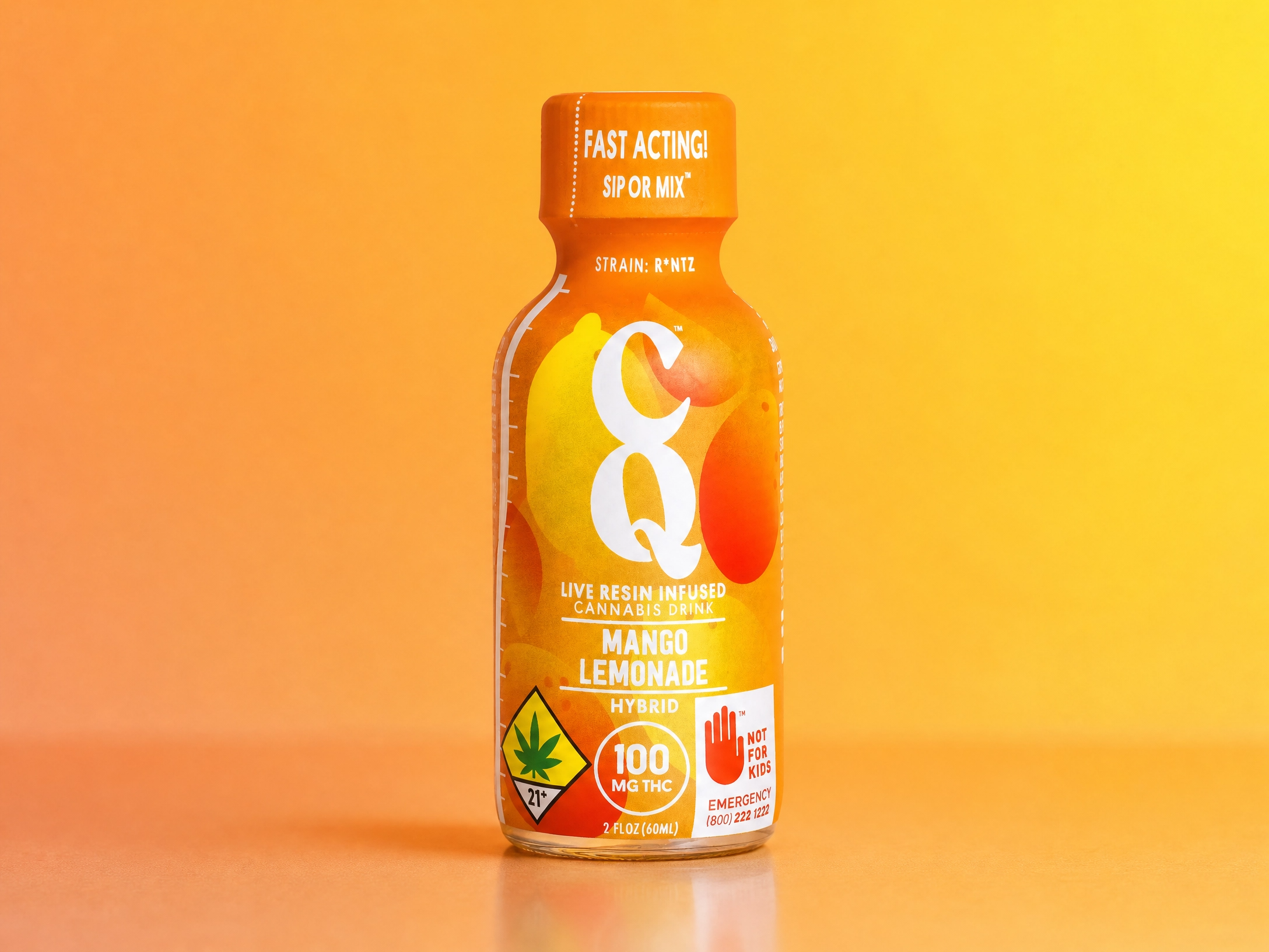 Beverage Hybrid Mango Lemonade 2oz