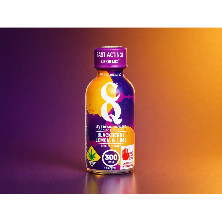 Beverage 1:1:1 THC:CBD:CBN Nighttime Blackberry Lemon Lime 2oz