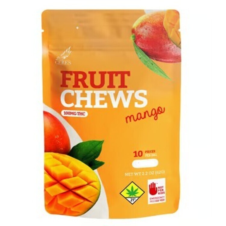 100mg Mango Soft Candies Ceres Sativa