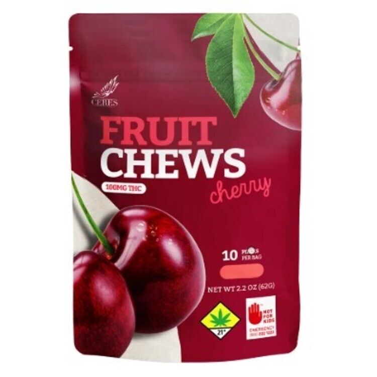 100mg Cherry Soft Candies Ceres Indica