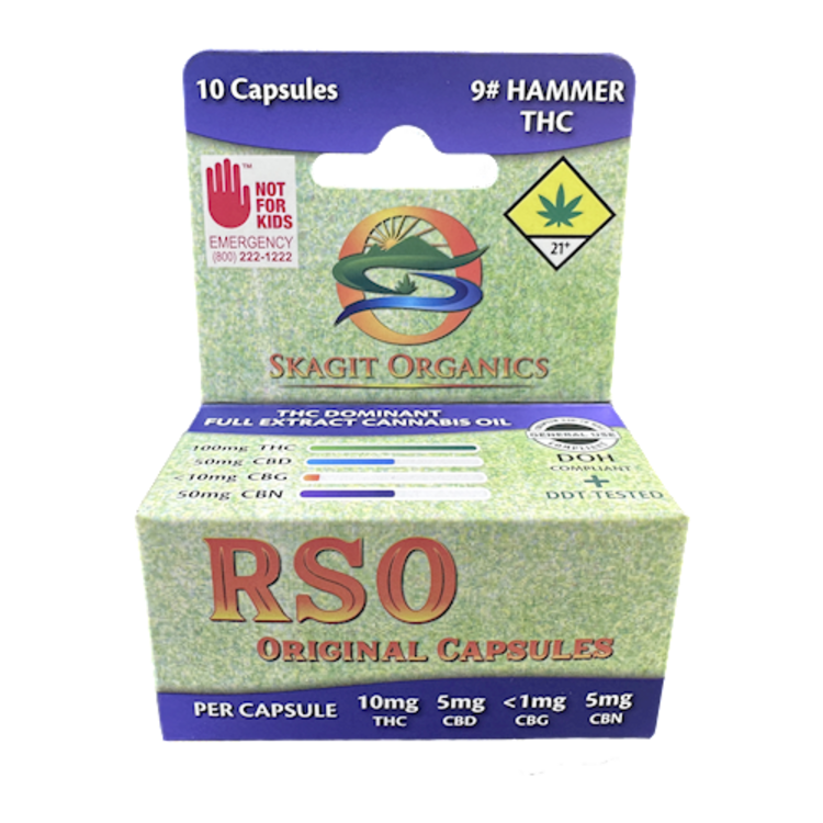 Capsules RSO Original 9# Hammer DOH