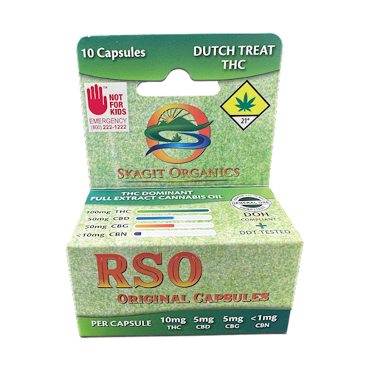 Capsules RSO Original Dutch Treat DOH