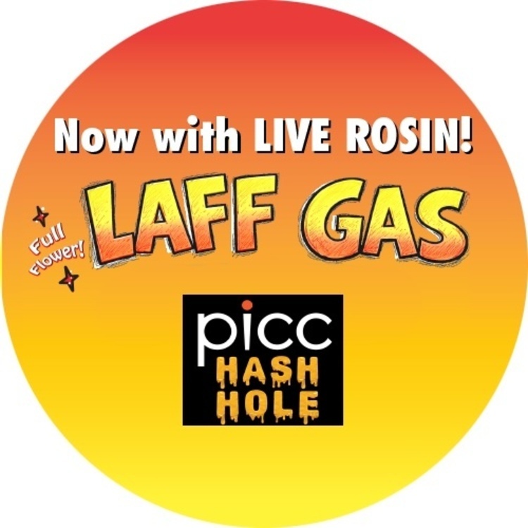 PICC Laff Gas - Super Lemon Haze rosin infused pre roll 1g