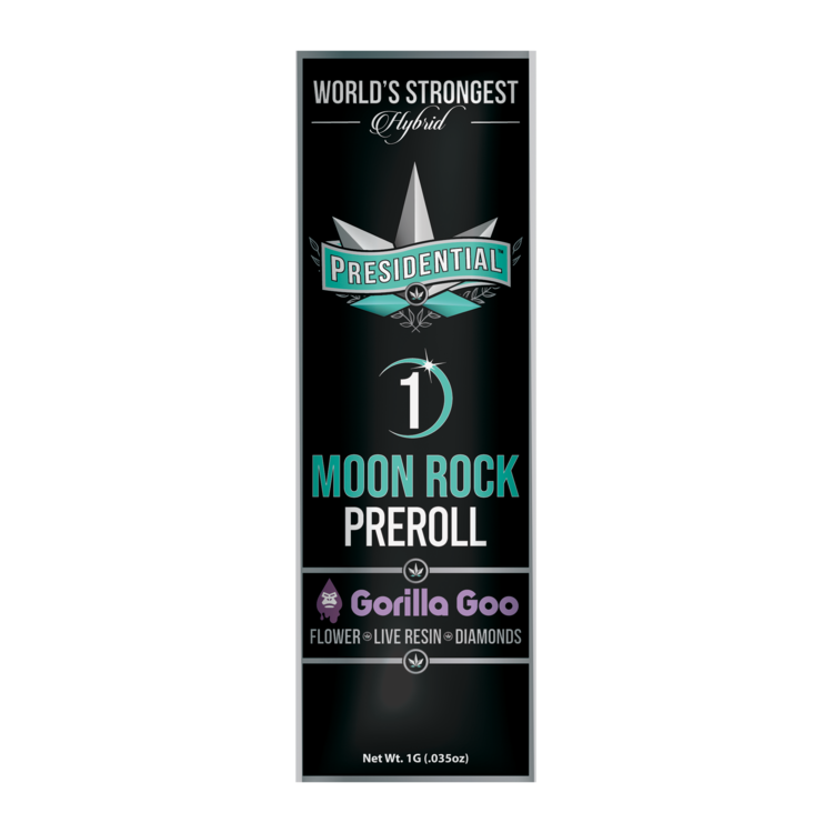 Presidential Infused Moon Rock PR Gorilla Goo 1g Hybrid