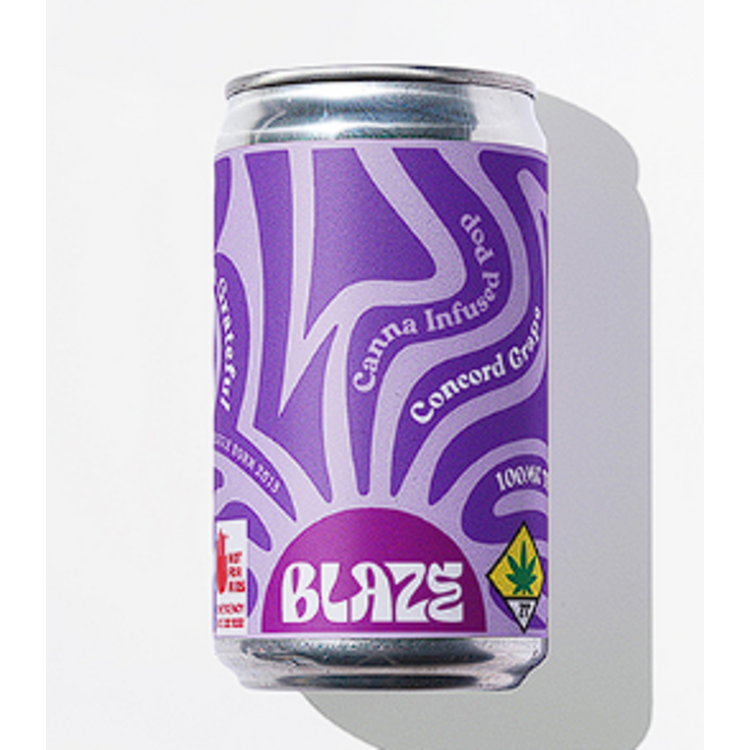 Old School Grape - SODA - (100mg) - BLAZE