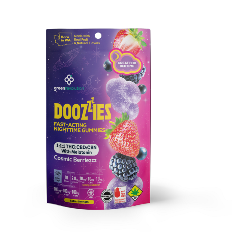 300mg Cosmic Berriezzz Soft Candies Doozies 1:1:1 + Melatonin