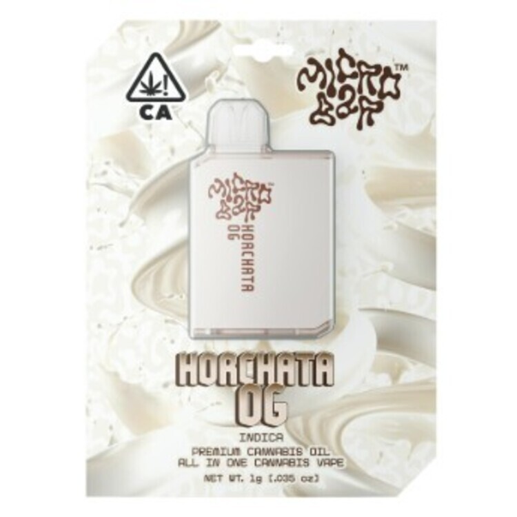 1g Horchata OG Cartridge Disposable
