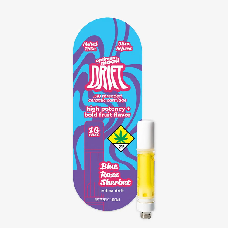 Blue Razz Sherbet - CART - (1.0g) - OPTIMUM EXTRACTS