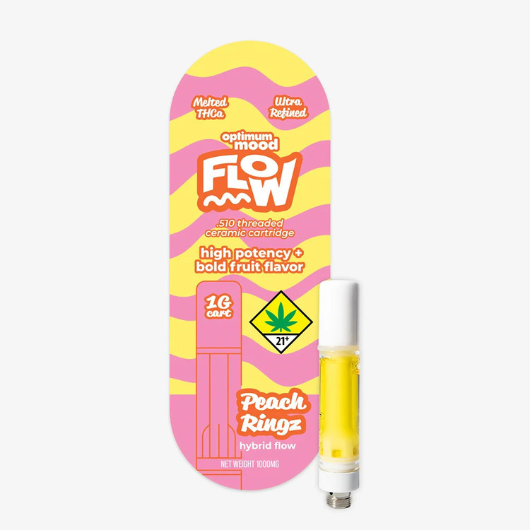 Peach Ringz - CART - (1.0g) - OPTIMUM EXTRACTS
