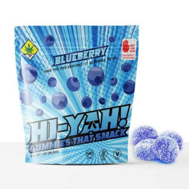 Blue Raspberry - Hash Rosin Gummies 100mg
