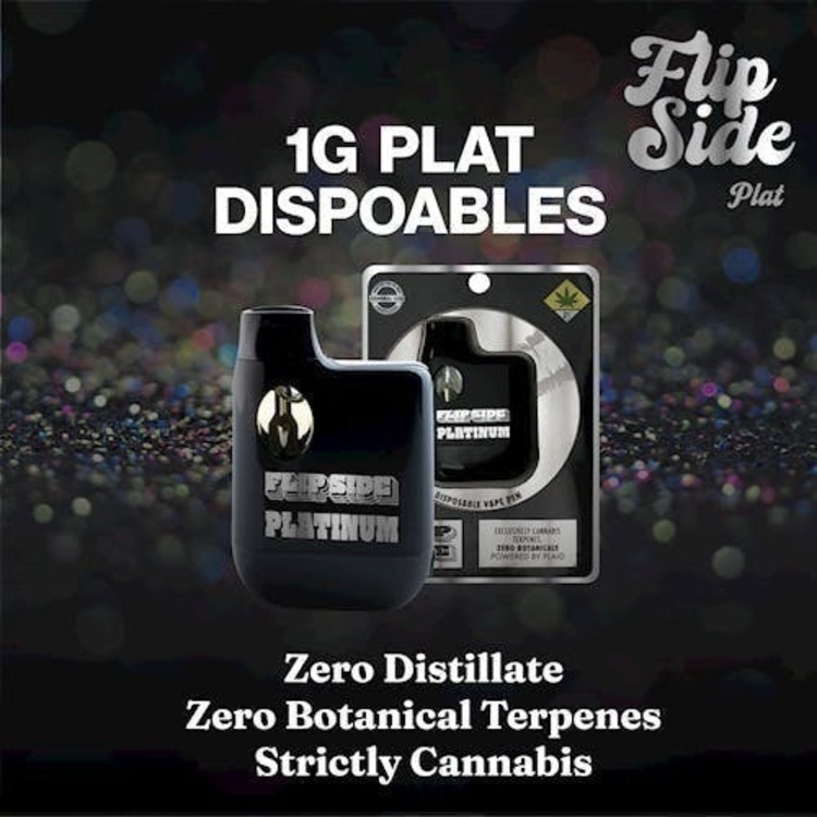 Flipside Platinum Live Vape Cart Disposable Banana Jack @1g