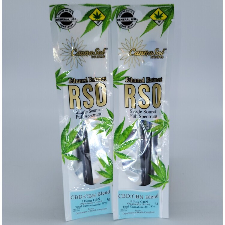 CANN RSO 1:1 CBD:CBN low THC 1g