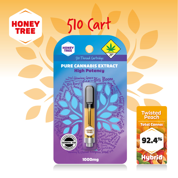 Honey Tree Vape Twisted Peach@1gm