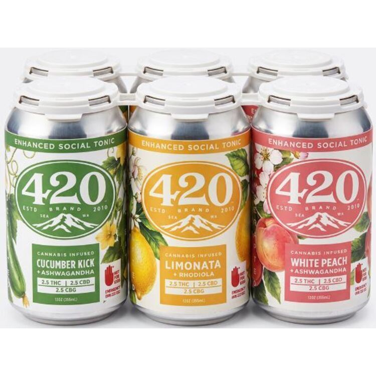 45mg Variety Pack Social Tonic Beverage