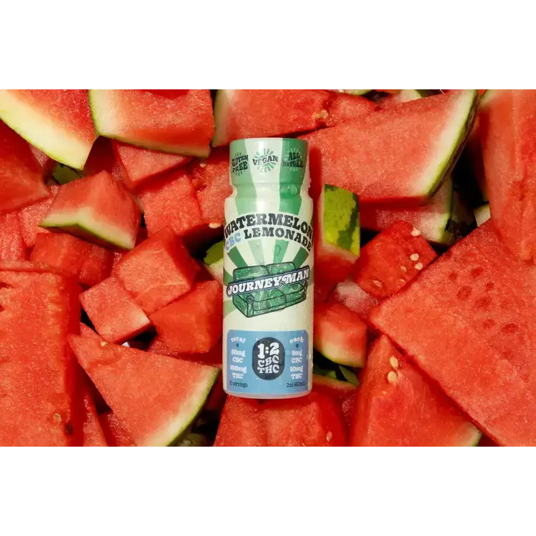 Journeyman Liquid Edible CBC Watermelon Lemonade Shot@100mg