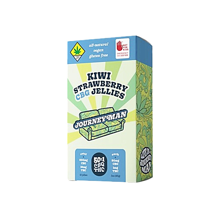 Journeyman Solid Edible Kiwi Strawberry 50:1 CBG @510mg