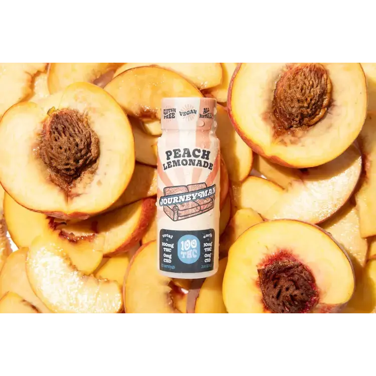 Journeyman Liquid Edible Peach Lemonade Shot @100mg