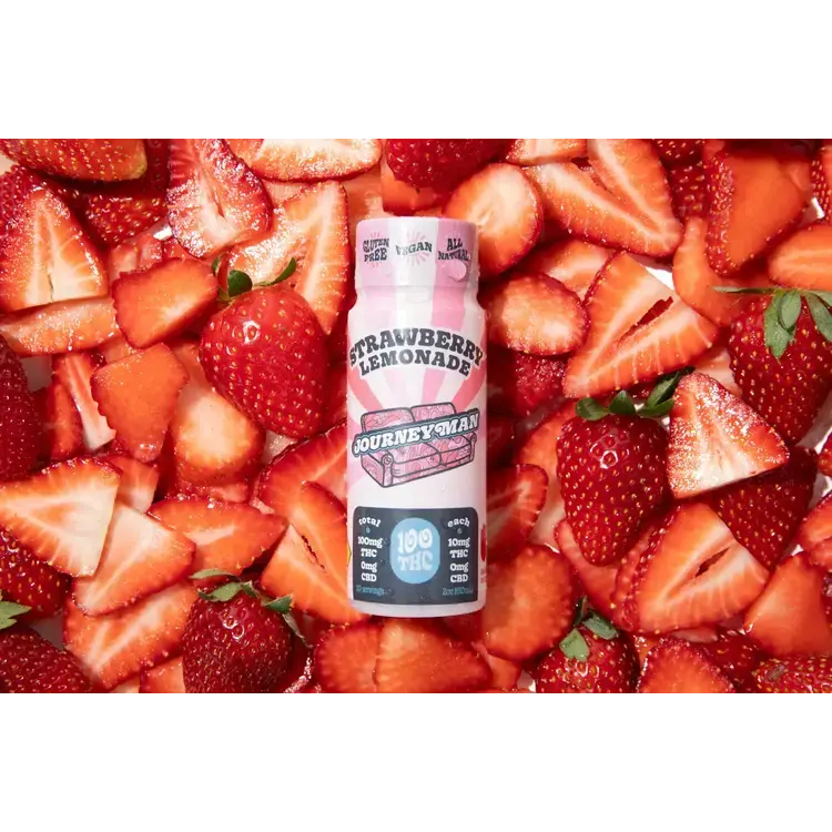 Journeyman Liquid Edible Strawberry Lemonade Shot @100MG
