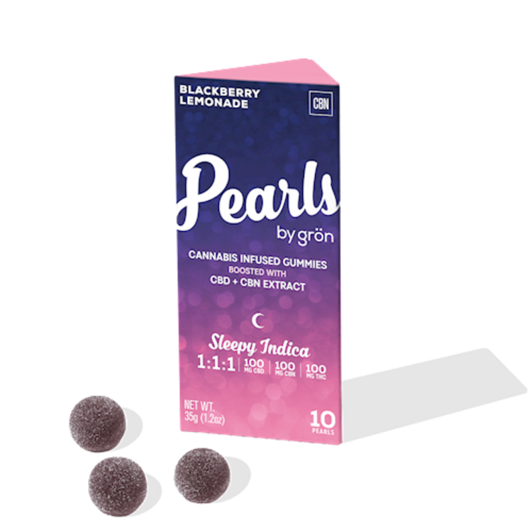 PEARLS: BLACKBERRY LEMONADE 1:1:1 - 10PK (EDIBLE)