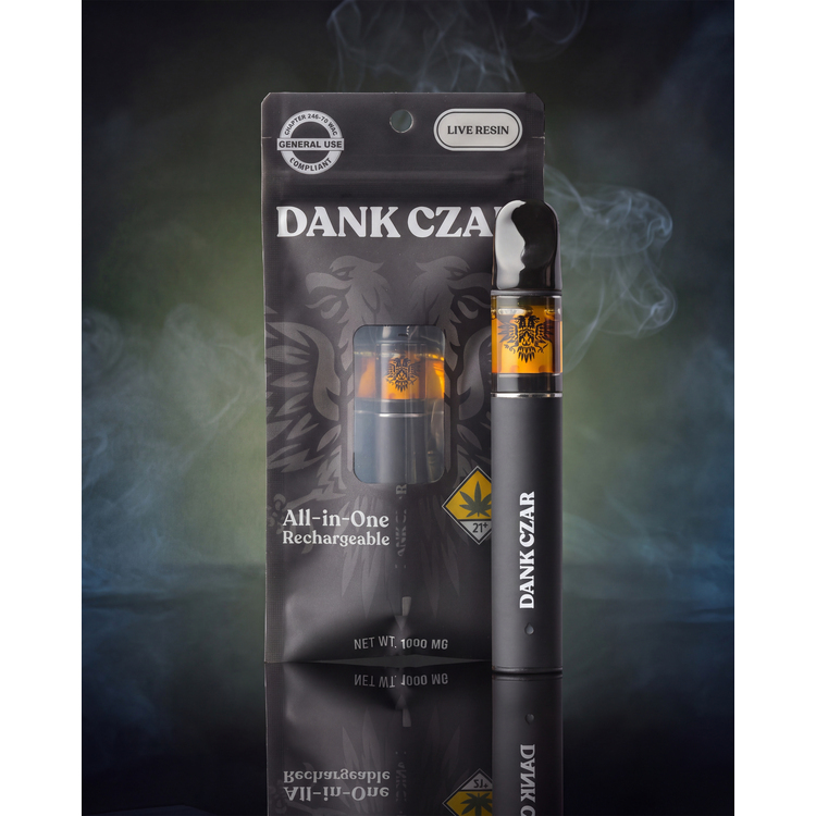 Dank Czar Live Resin Silver All-In-One - Candy Cream - 1g