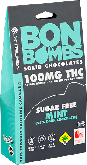 Edible Sugar Free Mint Chocolate